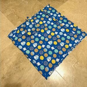 Little Sleepies cookies and milk hat and swaddle set